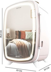 Lodówka kosmetyczna Bamba CoolingBeauty 6000 Mirror Cecotec Różowy 4