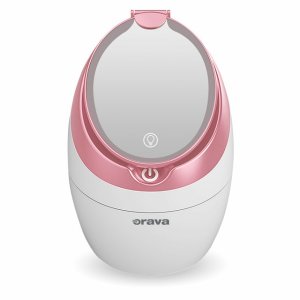 Orava FI-300 sauna do twarzy, 280 W, łagodzi nosowe i czołowe zatoki, łagodzi mięśnie i zmniejsza ból, biały / różowy 2