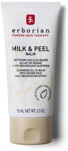 Erborian Milk & Peel Oczyszczający i złuszczający balsam do mycia twarzy 75ml 1