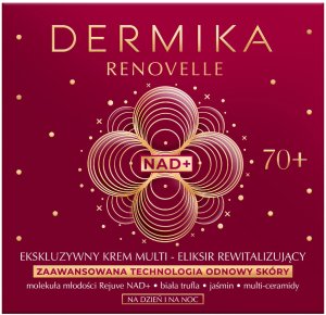 Dermika Renovelle Ekskluzywny krem multi-eliksir rewitalizujący 70+ na dzień i na noc 50ml 2