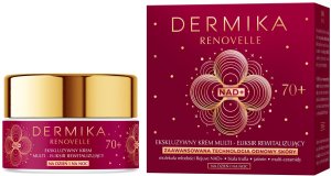 Dermika Renovelle Ekskluzywny krem multi-eliksir rewitalizujący 70+ na dzień i na noc 50ml 1