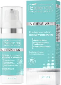 Bielenda Supremelab Eksfoliujący nocny krem redukujący przebarwienia 50ml 1