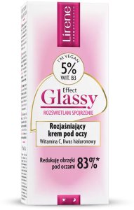 Lirene Effect Glassy Rozjaśniający Krem pod Oczy 15ml 1