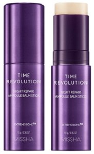 Missha Time Revolution Night Repair Odmładzający balsam w sztyfcie na noc 10g 1