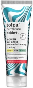 Tołpa Dermo Face Sebio+ Power Żel-pasta do mycia twarzy 100ml 1