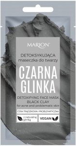Marion Glinka Czarna detoksykująca maska do twarzy 8ml 1