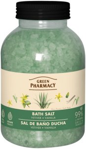 Green Pharmacy Sól do kąpieli Wetyweria + Wanilia 1000g 1