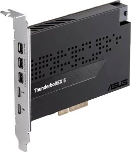 ASUS rozšiřující karta ThunderboltEX 5, PCIe 4.0x4, 2xThunderbolt 5, 3x Mini-DP 2