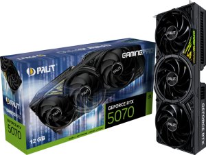 Karta graficzna Palit GeForce RTX 5070 GamingPro 12GB GDDR7 DLSS4 (NE75070019K9-GB2050A) 1