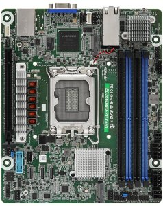 ASRock Mainboard EC266D4ID-2T/X550 mini-ITX Sockel 1700 DDR5-only Single 1