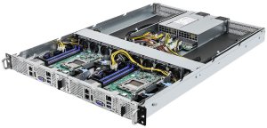 ASRock Barebone Server 1U Single Sockel AM5 1U2N2G-AM5/2T 1