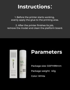 Creality Glue Stick For Build Plate (4008030067) 7