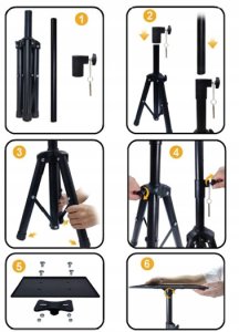 Extralink Floor Stand Bracket Pfs-001 | Stojak Podłogowy Na Projektor | 2