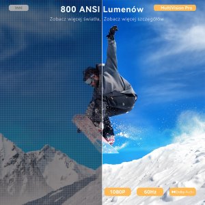 Projektor rzutnik SMART TV Android WiFi Bluetooth Manta MultiVision PRO PMA502A24 14