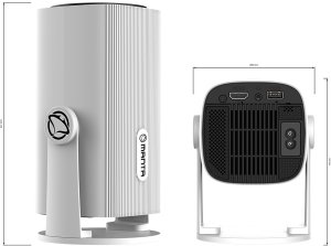 Projektor rzutnik SMART TV Android WiFi Bluetooth MultiVision Mini Portable PMA202A24 5