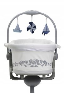 Łóżeczko dziecięce wielofunkcyjne BABY HUG PRO 5w1 białe WHITE CREAM Chicco 13