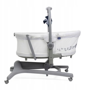 Łóżeczko dziecięce wielofunkcyjne BABY HUG PRO 5w1 białe WHITE CREAM Chicco 5