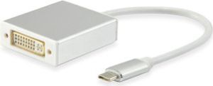 Adapter USB Equip USB-C - DVI Biały  (133453) 1