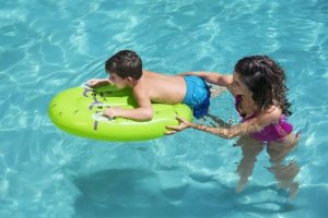 Bestway Deska dmuchana do nauki pływania dla dzieci uchwyty 42049A 16