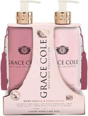 Grace Cole Boutique Warm Vanilla & Sandalwood Zestaw kosmetyków do rąk 1