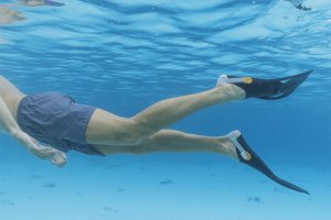 Zestaw Do Nurkowania Maska, Rurka, Płetwy Czarny Bestway 25020 6