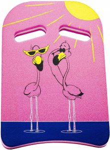 Kickboard KICK-BOARD, two handgrips 9690 pink 1