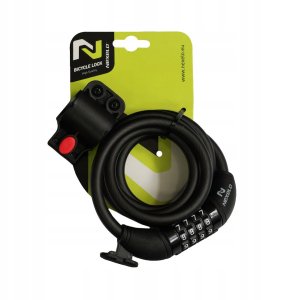 Zamknięcie rowerowe na szyfr zapięcie roweru blokada NEXELO L233766NEX 2