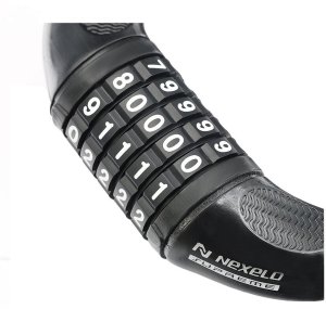 Nexelo Zamknięcie rowerowe na szyfr zapięcie do roweru blokada NEXELO L233775NEX 2