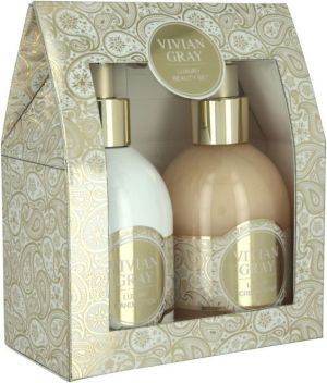 Vivian Gray Romance Sweet Vanilla Zestaw kosmetyków do rąk (Balsam do rąk 250ml + Mydło w płynie 250ml) 1
