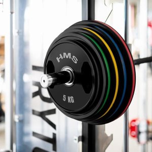 HMS TOG15 2 x 15 KG TALERZ OLIMPIJSKI OGUMOWANY 2 x 15 KG HMS 4