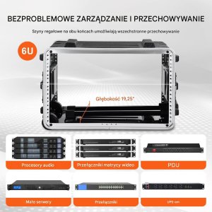 Szafa Serwerowa 6U 50 cm 6