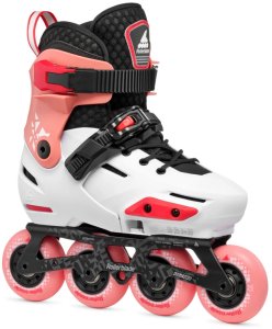 Rolki dziecięce Rollerblade Apex G - Platinum/Coral Rozmiar:33-36,5 (21,0-23,0) 1