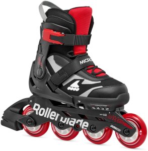 Rolki dziecięce Rollerblade Microblade Black/Red Rozmiar:33-36,5 (21,0-23,0) 1