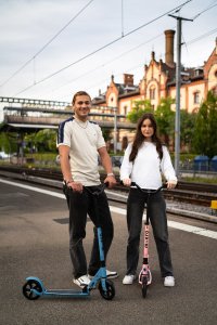 Hulajnoga Micro Speed Deluxe Różowy (SA0213) 6