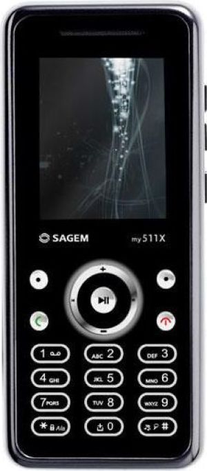 Telefon komórkowy Sagem MY511X Black 1