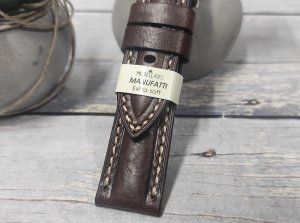 Skórzany pasek do zegarka 22 mm Morellato A01X6023E22032CR22 brązowy . 2