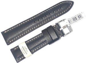 Skórzany pasek do zegarka 20 mm Morellato A01X6023E22019CR20 czarny . 1