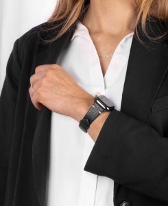 Skórzany wodoodporny pasek do zegarka 20 mm HIRSCH Bagnore L 05502050-2-20 . 2