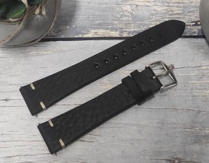 Skórzany wodoodporny pasek do zegarka 20 mm HIRSCH Bagnore L 05502050-2-20 . 3