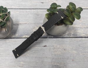 Skórzany wodoodporny pasek do zegarka 20 mm HIRSCH Bagnore L 05502050-2-20 . 7