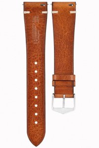 Skórzany wodoodporny pasek do zegarka 19 mm HIRSCH Bagnore L 05502070-2-19 . 5