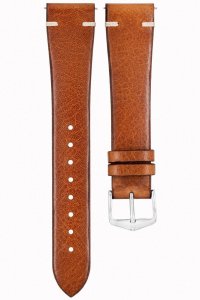 Skórzany wodoodporny pasek do zegarka 22 mm HIRSCH Bagnore L 05502070-2-22 . 3