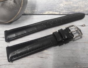 Pasek ze skóry aligatora 18 mm HIRSCH Prestige L 10220759-2-18 . 2