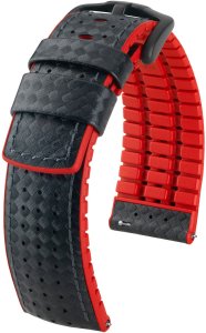 Skórzany wodoodporny pasek do zegarka 22 mm HIRSCH Ayrton L 0912092050-5-22 . 1
