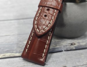 Pasek ze skóry aligatora 22 mm HIRSCH Capitano L 04807079-2-22 . 7