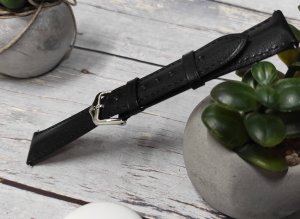 Skórzany wodoodporny pasek do zegarka 20 mm HIRSCH Siena L 04202050-2-20 . 2