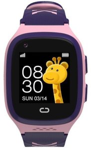 89-014# Smartwatch blow kids k18 4g gps różowy 1