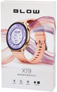89-012# Smartwatch blow x19 różowy 7