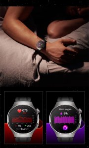 Zegarek Smartwatch z glukometrem na bransolecie kardiowatch 15