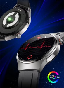 Zegarek Smartwatch z glukometrem na bransolecie kardiowatch 4